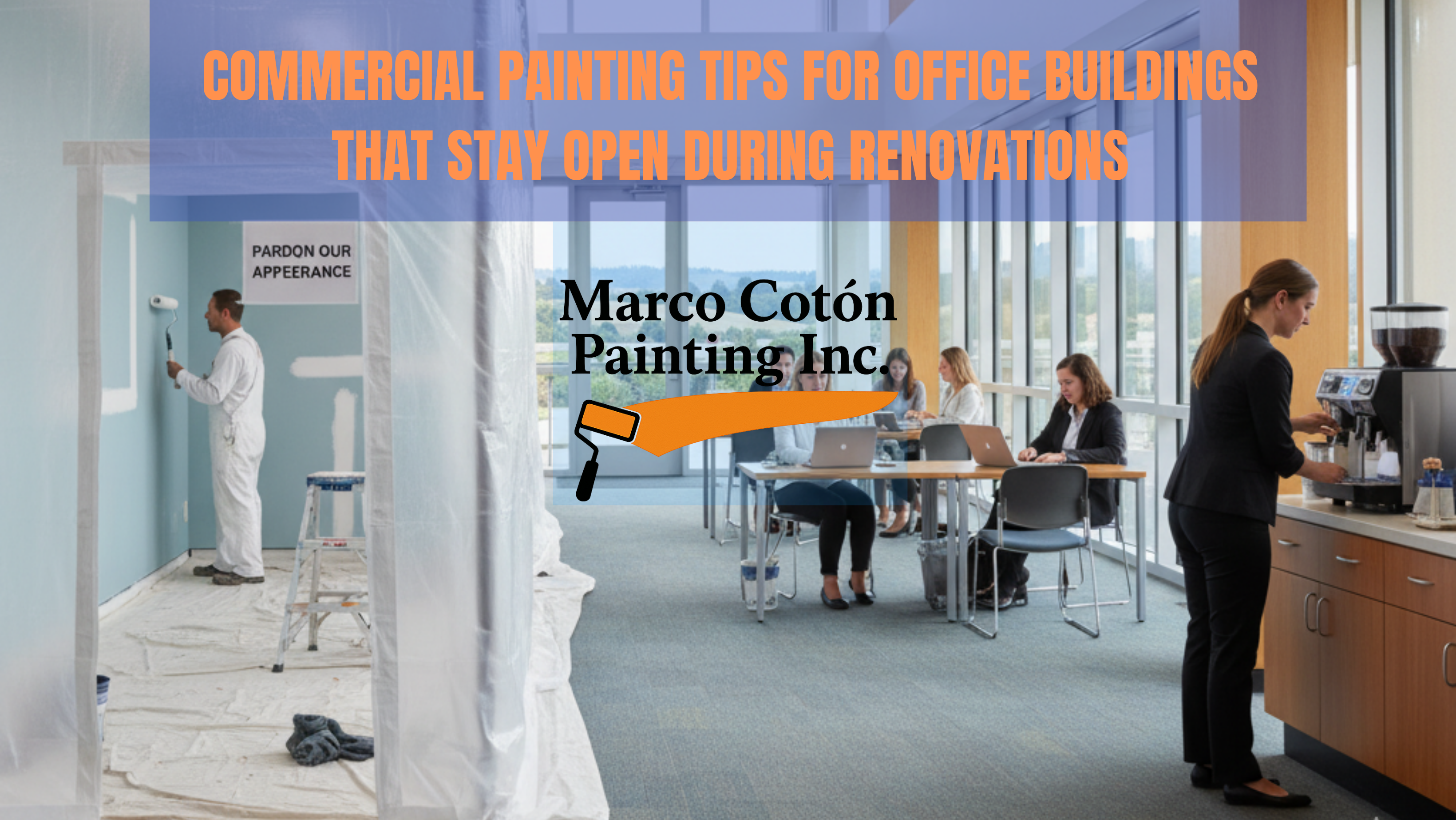 Commercial Painting Tips for Office Buildings