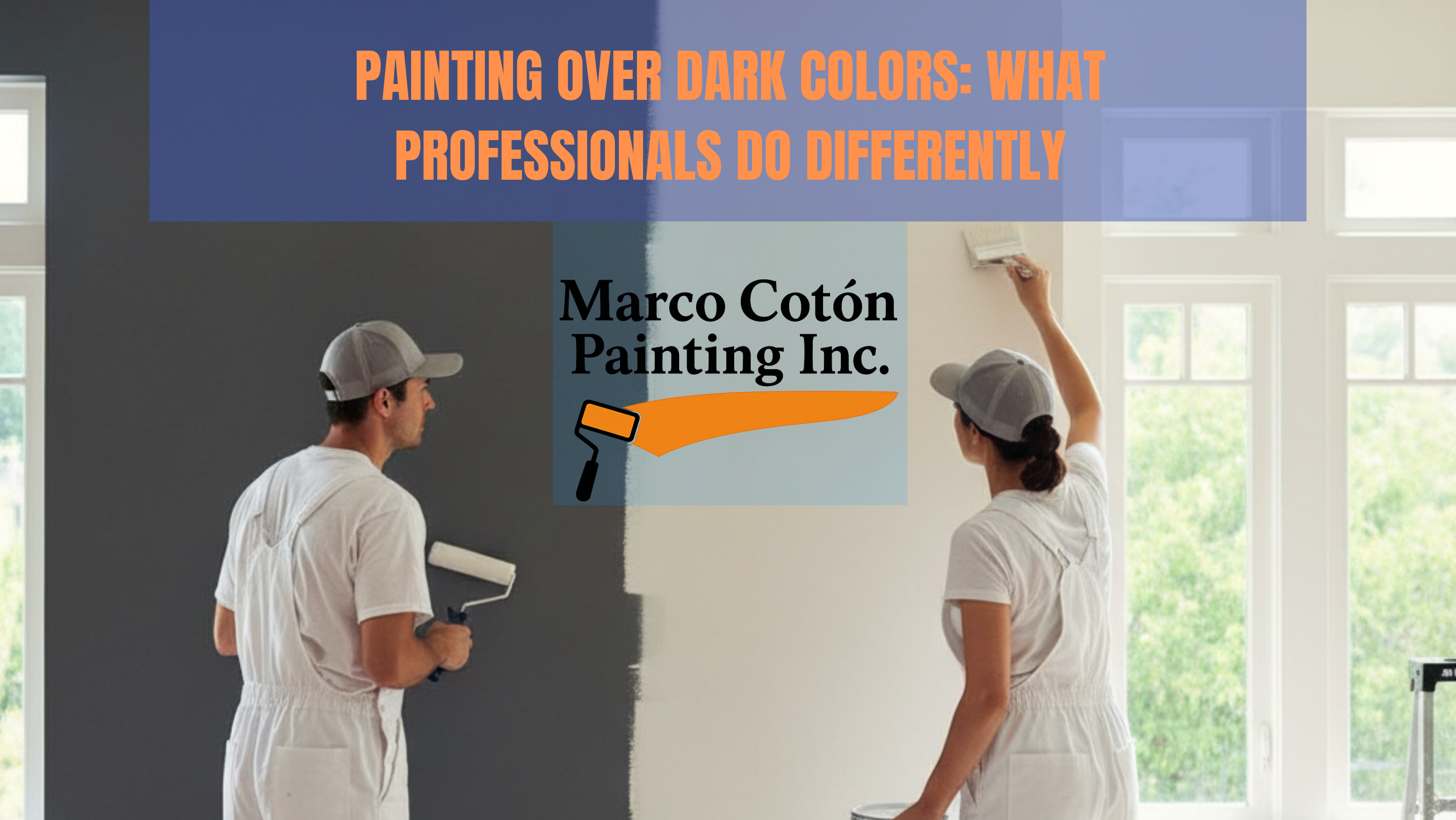Painting Over Dark Colors