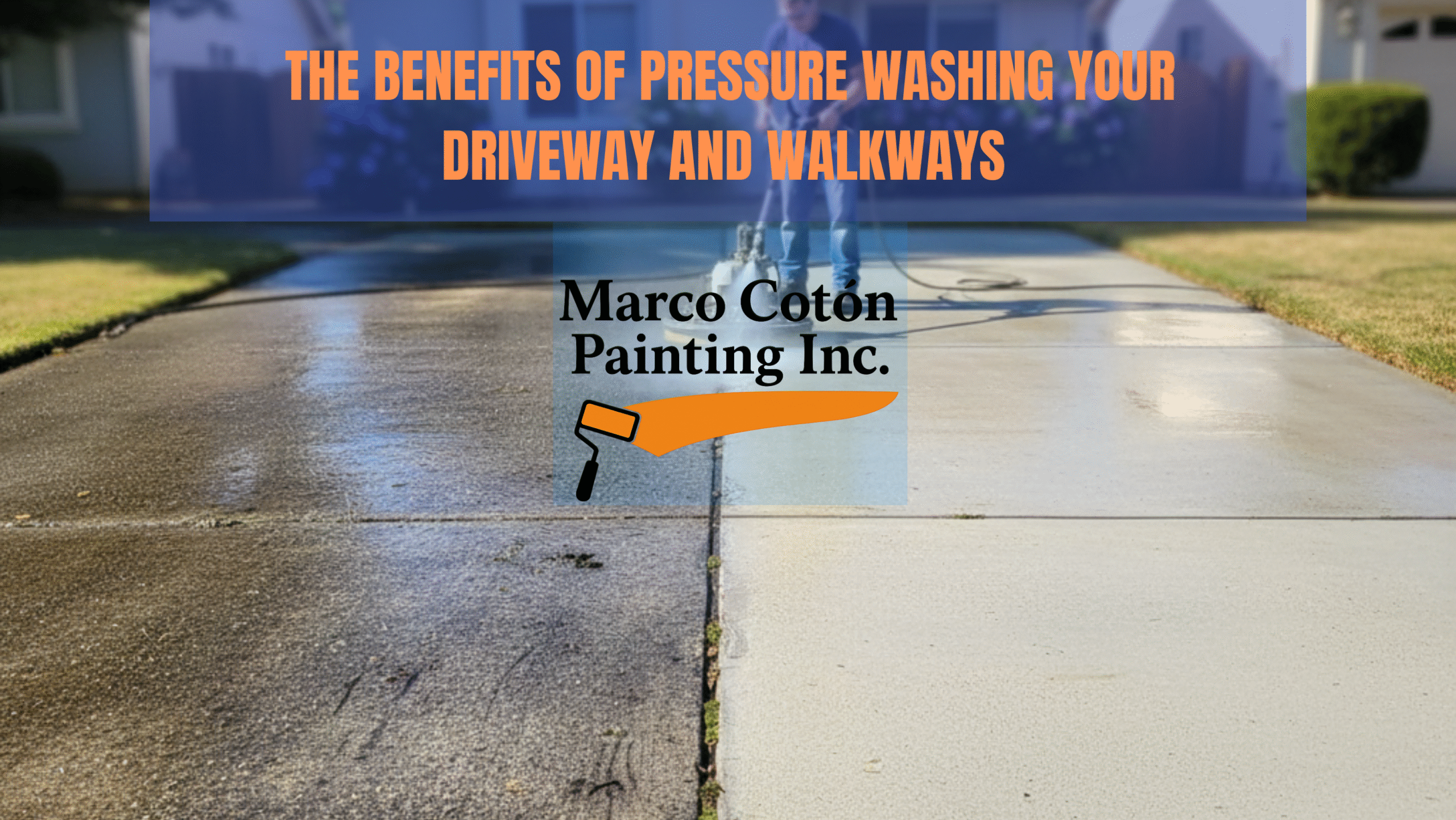 The Benefits of Pressure Washing Your Driveway and Walkways in Petaluma & Beyond