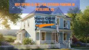 Why Spring is Best for Exterior Painting in Petaluma, CA