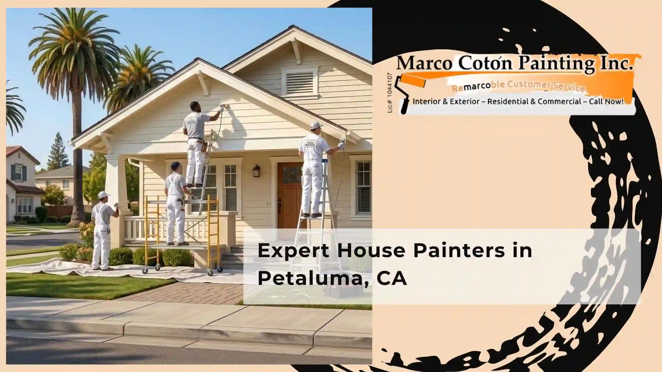 Expert House Painters in Petaluma, CA