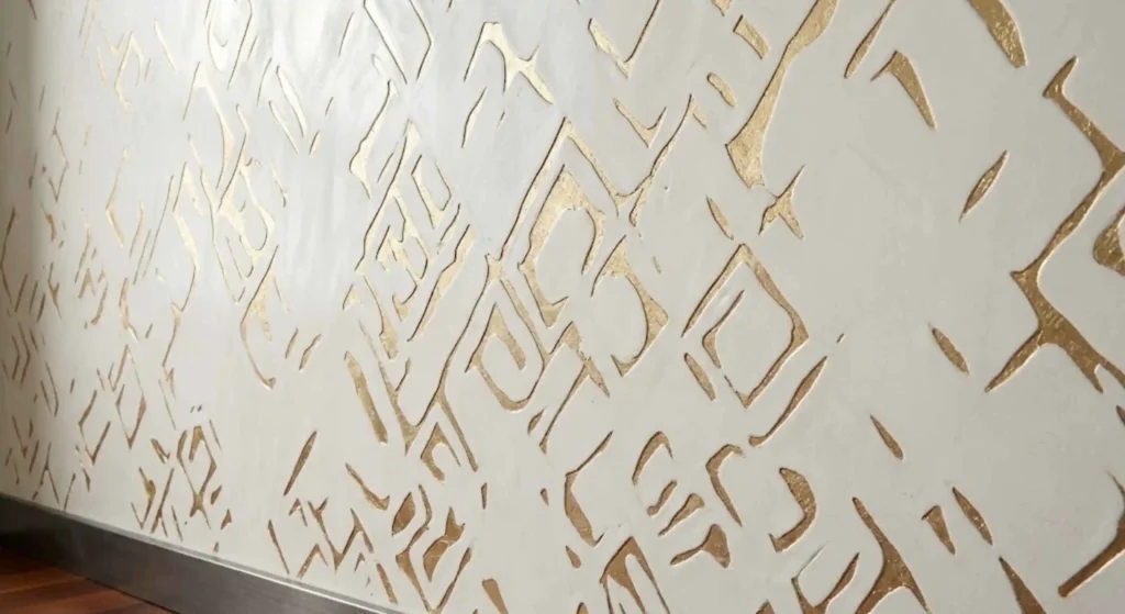 perfectly finished wall with seamless texture