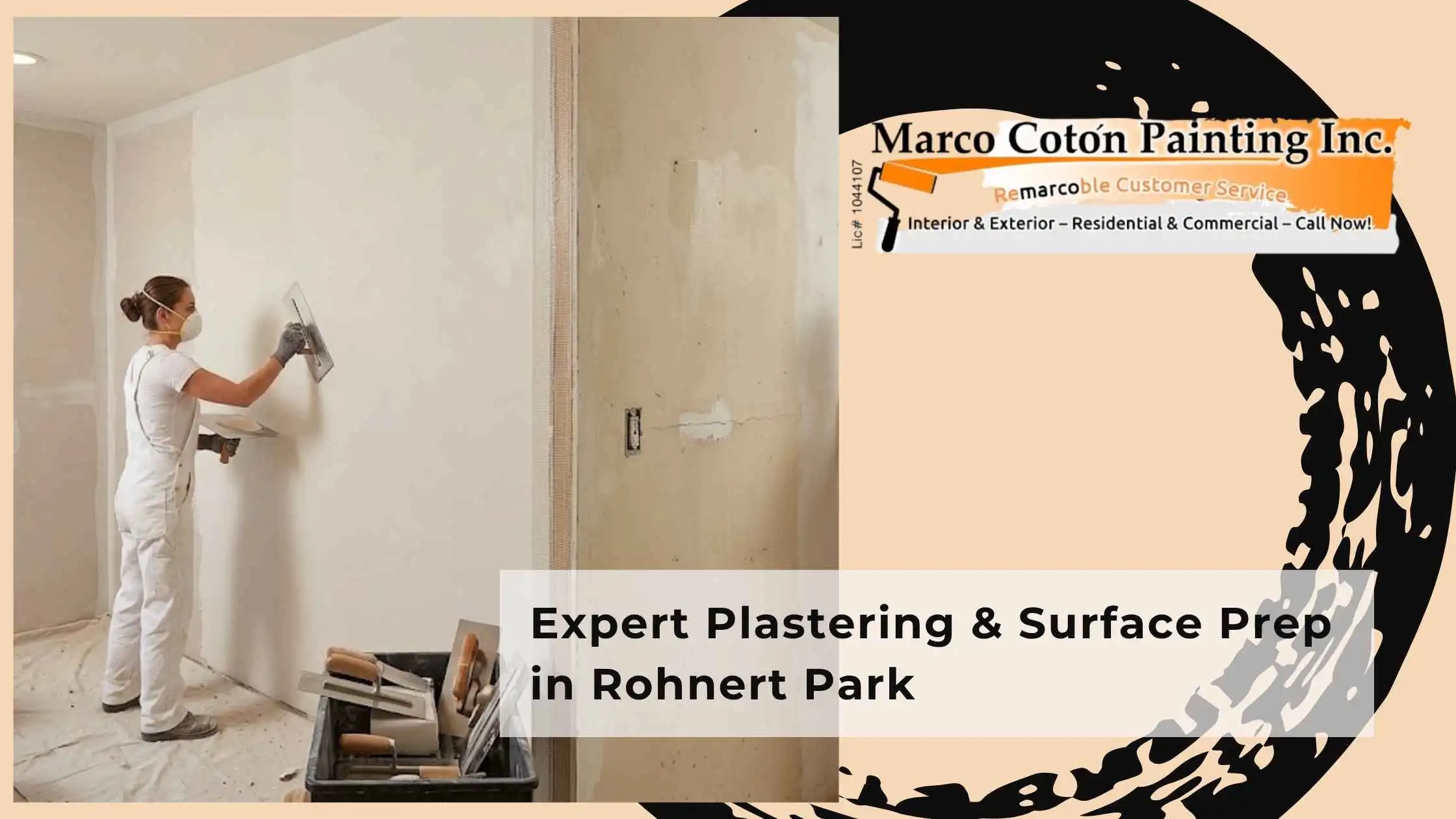Expert Plastering & Surface Prep in Rohnert Park