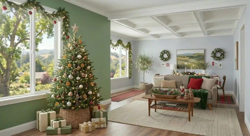 Freshly painted modern living room in Rohnert Park