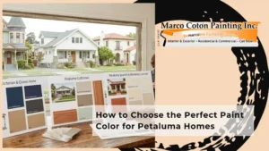 How to Choose the Perfect Paint Color for Petaluma Homes