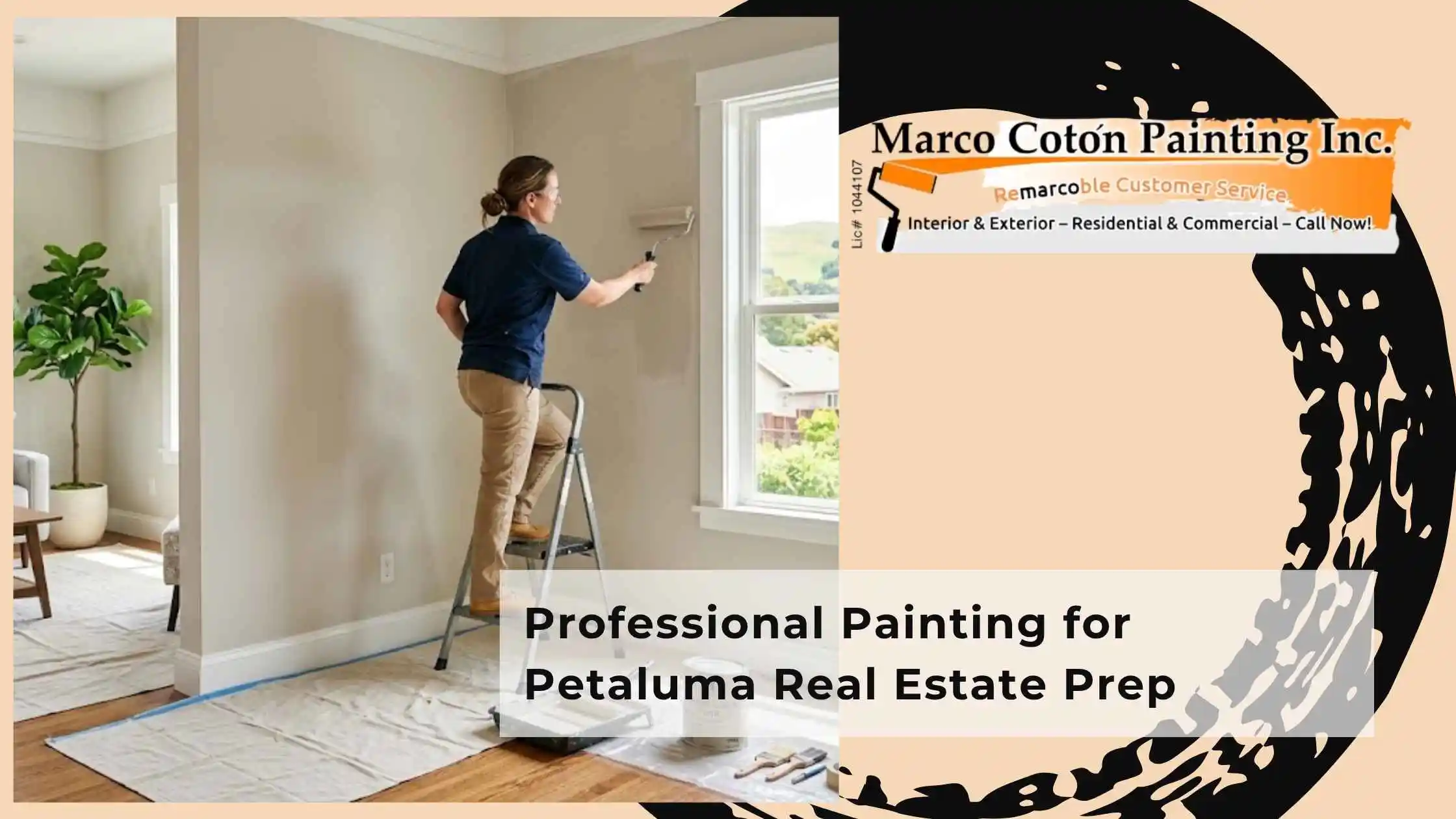 Professional Painting for Petaluma Real Estate Prep