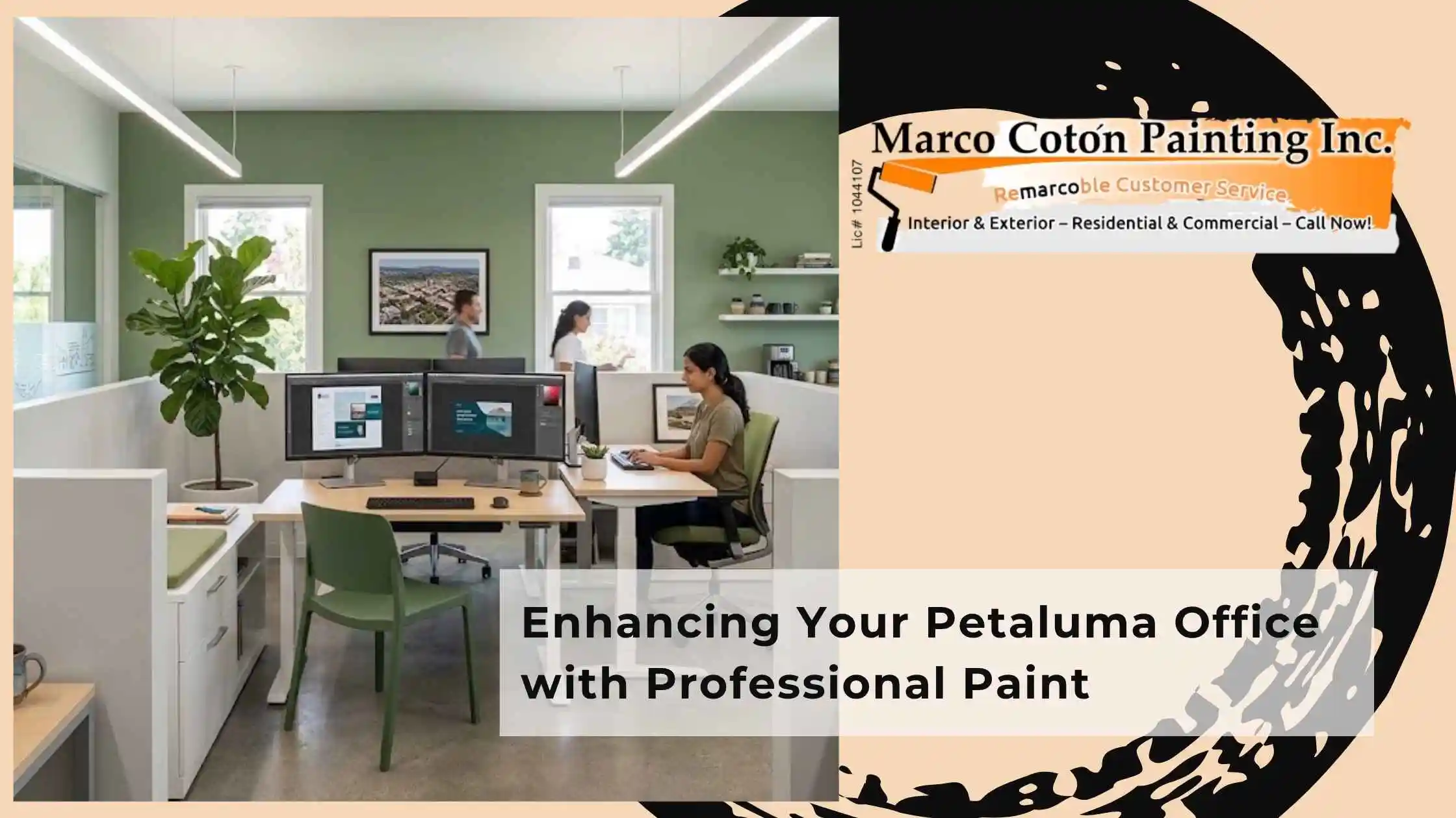 Enhancing Your Petaluma Office with Professional Paint